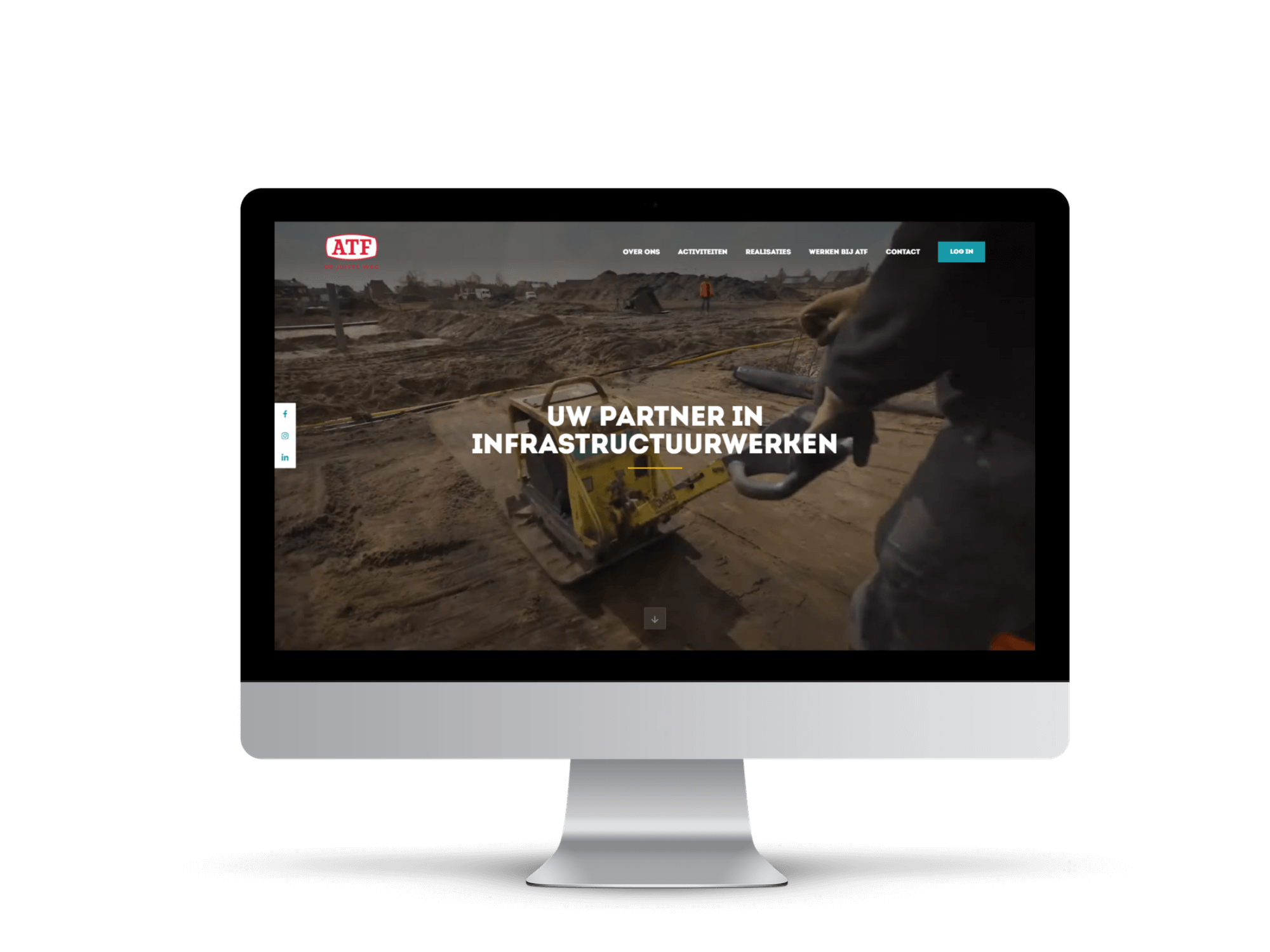 Site web construction ATF Anvers