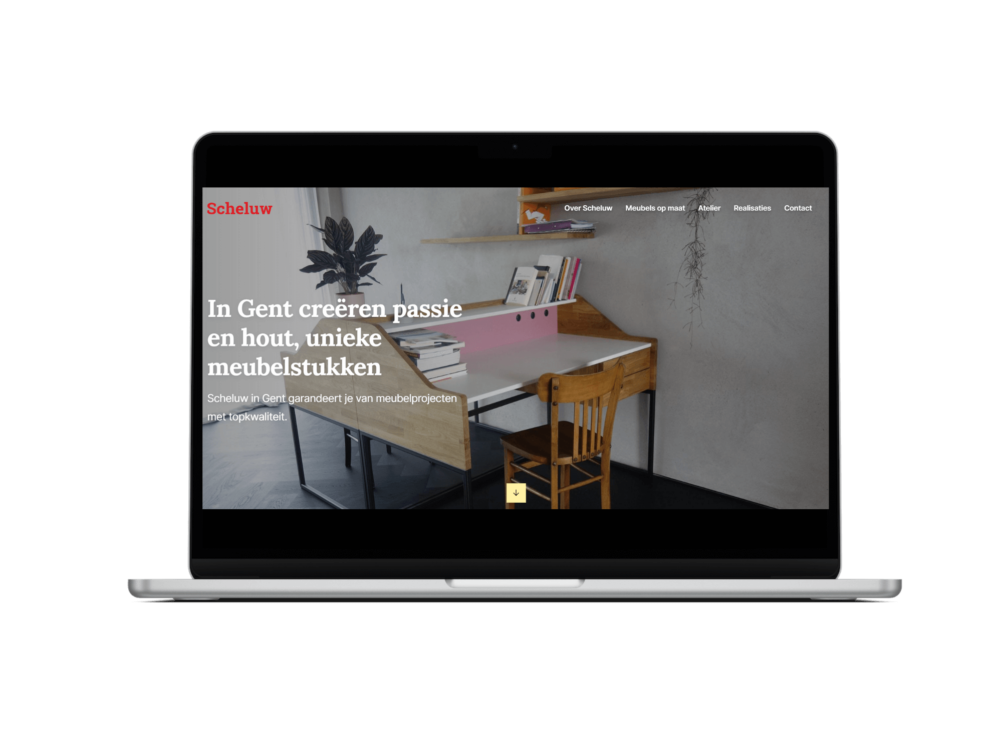 Een website laten maken voor een ambachtman in Gent