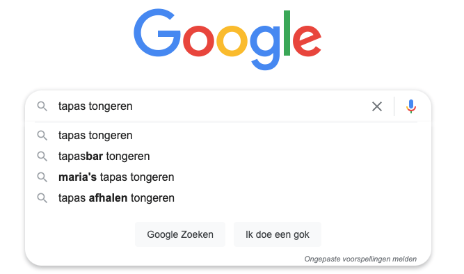 De zoekwoorden die je potentiele klanten opzoeken in Google